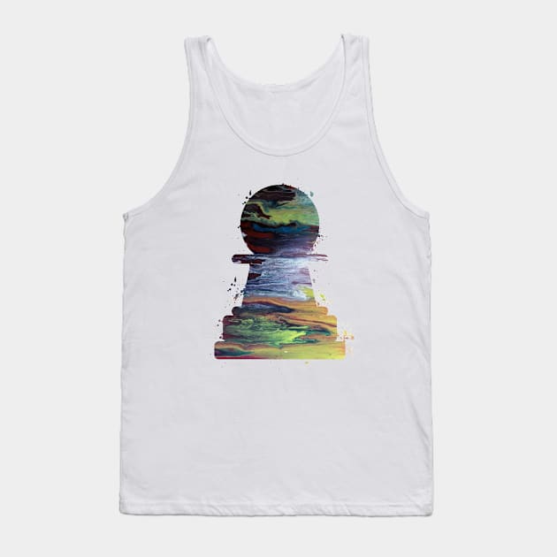 Chess Pawn Tank Top by TheJollyMarten